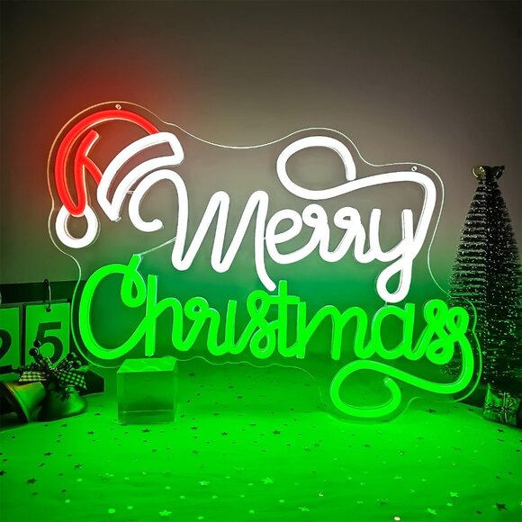 Other - New Merry Christmas Neon Sign Dimmable LED Light Wall Decoration for Home